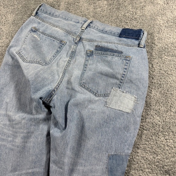 Polo Ralph Lauren Patchwork All Over The Avery Boyfriend Jeans Women Size 30x27 - Picture 4 of 8